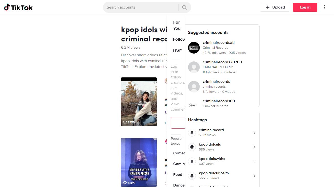 Discover kpop idols with criminal records 's popular videos | TikTok